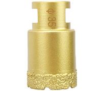 Scie cloche diamantée, foret de brasage, ouvre-mèche, outils de perçage du marbre et du béton M14 35mm