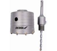 Scie cloche en carbure de tungstène 80mm avec tiges SDS plus