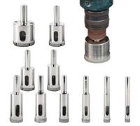 Scie Cloche en Carbure | Kit D'Outils À Usages Multiples En Acier Inoxydable | Outil de Découpe pour Trépan - pour Cuivre Laiton Marbre Granit Acier Inoxydable Céramiques