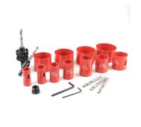 Scie Cloche, Kit De 19 Scies Cloches Bimétalliques M42 De 19 À 68 Mm, Ensemble De Forets For Le Perçage Du Bois