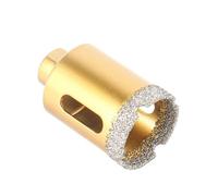 Scie cloche pour carrelage, Foret à noyau de diamant M10, filetage sec brasé sous vide 6-68mm for carreaux céramique, granit et marbre(22mm)