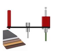 Scie-cloche pour de plâtre - Coupe-trou rond réglable pour carrelage de plafond - Cloisons sèches - Outil de perçage précis - Outil de perçage précis - Tampon pour planche de plâtre