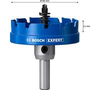 Scie cloche pour tôle d'acier 65 mm Bosch EXPERT Sheet Metal - 2608901442