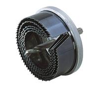 Scie Cloche Multi-Lames ø 60, 67, 74, 81, 95 mm, Changement Rapide, avec Foret Centreur Wolfcraft 2155000