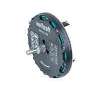 Wolfcraft Scie cloche 5978000 AH réglable – Diamètre 45 à 130 mm – Desserrage, ajustage synchrone et fixation