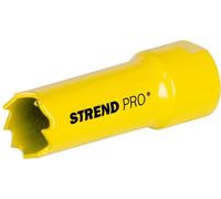 Scie cloche Strend Pro BHS44, 16 mm, M3 bimétal, Scie cloche pour métal, couronne de scie