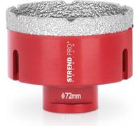 Scie cloche Strend Pro Premium DCB11, 72 mm, M14, scie cloche, diamant, professionnel