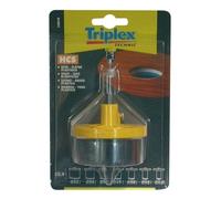 TIVOLY XT50522052010 - Blister SIERRA CORONA HCS/MULTI-HOJAS/Uso OCASIONAL diámetros 25-32-38-45-50-56-62 (22,5mm) (Envase de 7 pz.)