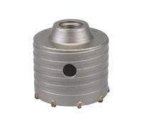 SCIE CLOCHE TREPAN TCT DE 76 MM TRANCHANTS EN CARBURE 1/2 BSP