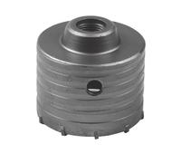 SCIE CLOCHE TREPAN TCT DE 80 MM TRANCHANTS EN CARBURE 1/2 BSP