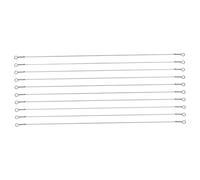 Scie d'adaptation, 10 pcs de scie de capture des lames 12 pouces petites câbles à main fil en acier en acier à main pour métaux doux en bois en bois en, lame d'arc