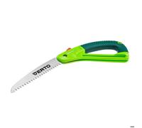 Scie de jardin pliante - VERTO - Scie à élaguer - Lame pliable - Ergonomique - Couleur verte