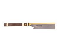 Scie Dozuki TEMPLE TOOL à coupe ultra fine 180 mm D-180-C | Section transversale - TPI : 30 Épaisseur de la lame : 0,008" / 0,2 mm Largeur de coupe : 0,012" / 0,3 mm Scie japonaise