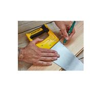 Scie égoïne à bois universelle SHARPCUT™ coupe fine 450mm - STANLEY - STHT20370-1