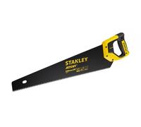 STANLEY 2-20-151 Scie Égoïne Fabriquée en France -denture JetCut 7dents/Pouce - Traitement HardPoint et Blade Armor Anticorrosion - Coupe de Débit Grosse Section 500 mm - Poignée Bi matière