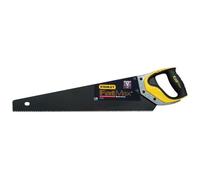 Stanley 2-20-529 Scie Manuelle Gen2 500 Mm - Gamme FatMax - Fabriqué En France - Denture Jet Cut 7 Dents - Traitement HardPoint - Avoyage Alterné - Lame En Acier - Anticorrosion Jaune