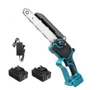 Scie électrique sans balais de 8 pouces, outil de jardinage efficace, compatible avec batterie lithium-ion 18 V.(No battery no pulg)