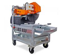 Scie électrique triphasée de maçon BS650 + Disque Ø 650 mm - GOLZ - 02826501000