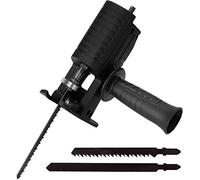 Scie Électrique XYDESIGN, Scie Alternative Ménage Sabre Puissance À Gabarit Portable Outil De Coupe Du Bois Avec Sans Fil Adaptateur Ensemble Main Bois Métal (5 PCS)