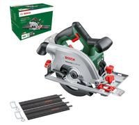 Bosch Home and Garden Scie circulaire sans fil - UniversalCirc 18V-53 (coupes dans tous les bois et dérivés ; profondeur de coupe maxi 53 mm ; set de 2 rails de guidage ; système 18V) - Amazon Edition