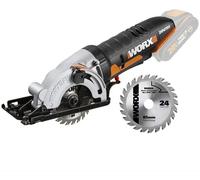 Scie électroportative - Worx - WX527.9 - Filaire - Circulaire & Plongeante - 2 kg
