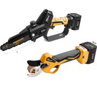 Scie et élagueuse électriques, moteur sans balai, design sans fil, SW-36KIT