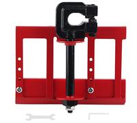 Scie Guide de de Bois, Mini Accessoire de tronçonneuse à Bois Portable, Outil de Verticale guidé pour Le Bois avec Plaque Fixe, matériau en Fer de Haute qualité pour