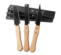 Scie japonaise à main 3 pièces : scie à dents fines avec pointe, tête plate et double face, 96 dents, lame de 150 mm, manche en bois de hêtre, scie à chevilles pour outils de travail du bois de