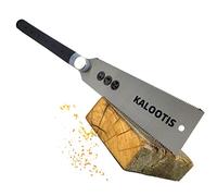Scie Japonaise Menuisier Ryoba 570mm- Coupe lisse Pour Le Travail Du Bois -Scie À Main À Tirer Professionnelle - Coupe Rapide Et Précises Avec Poignée Ergonomique - Double Denture 7/14tpi-KALOOTIS®