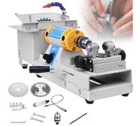 Scie Lapidaire à Bijoux Pour Couper Des Roches, Mini Scies De Table, Meuleuse, Machine De Polissage 0-10 000 Tr/Min Avec Arbre Flexible, Scie à Pierres Précieuses, Coupe De Jade