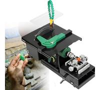 Scie lapidaire pour bijoux 1850W,Polisseuse de roche, scie à roche, coupe-roche,Scie à table,pour bricolage, meulage lapidaire, gravure, polissage, perçage