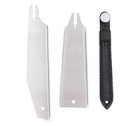 Scie Manuelle Petite, Lame en Acier SK5, Poignée Silicone, Scie d'Élagage pour Bois - Coupe Précise, Compatibilité Large, Idéale pour Travaux de Menuiserie