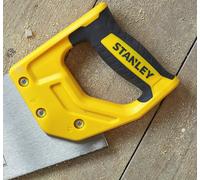 Stanley Scie égoïne Stht20371-1 Sharpcut 500 mm – coupe fine, lame 0,85 mm, poignée bi-matière