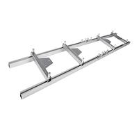 Scie mobile - Chevalet de sciage de 2,7 m pour tronçonneuse - Outil de tronçonneuse - Tréteau en alliage d'aluminium - Pour menuisiers, propriétaires, menuisiers