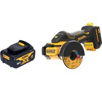 Scie multifonction sans fil DeWalt DCS 438 N 18 V 76 mm Brushless + 1 batterie 4,0 Ah - sans chargeur
