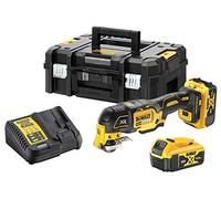 Dewalt - Multi cutter 18V 5.0Ah Li-Ion + 29 accessoires en coffret Tstak - DCS356P2-QW