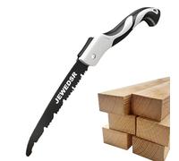 Scie pliante avec fermeture de sécurité - Scie d'élagage pliable en acier avec serrure de sécurité et lame de scie SK5 - Scie de jardin pratique pour arbres fruitiers et extérieur, idéale pour le