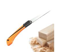 Scie pliante | Coupe-élagage robuste | Scie de camping pliante avec poignée ergonomique, pour extérieur, jardin, cour, randonnée, travail du bois, coupe de branches de bois