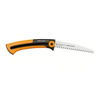 Scie pliante FISKARS SW73 16 cm - scie à main pour branches, SoftGrip Xtract S