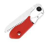 Scie pliante portable pour bois et arbres Acier au manganèse Lame précise Coupe rapide et douce Poignée ergonomique antidérapante Verrouillage sécurité Transport facile Taille buissons branches campin