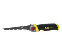 Stanley Fmht0-20559 Scie pour Usage Général Gamme Fatmax - Découpe du Plâtre - 8 dents/Pouce - denture Triple Biseaux - 3 Angles de Blocage - Système de Verrouillage - Poignée Bi matière Jaune