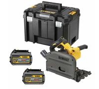 DEWALT Scie plongeante à dcs520t2 XR 165 mm flexvolt en coffret TSTAK - Jaune/Noir