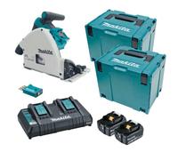 Scie plongeante 36V LXT Ø165 mm (2x5.0 Ah) en coffret - MAKITA DSP601PT2JU