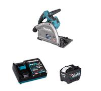 Scie plongeante 40V Ø165 mm SP001GZ01 + 1 batterie BL4080F 40V 8 Ah + chargeur rapide DC40RA MAKITA