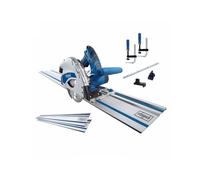 Scheppach Scie plongeante PL56 1200 W 160 mm filaire avec rails de guidage