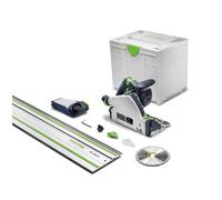 Scie plongeante sans fil 18V TSC 55 KSEB-Basic-FS - FESTOOL - sans batterie, ni chargeur - rail de guidage - SYTAINER - 578826