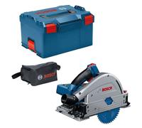 Scie plongeante sans-fil BOSCH 06016B4000 - GKT 18V-52 GC Bi turbo Professional en L-Boxx (vendu sans batterie)