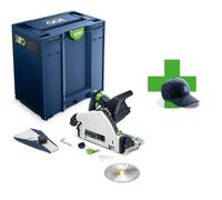 Scie plongeante sans fil - FESTOOL - TSC 55 KEB-Basic - KickbackStop - 100 ans Edition Limitée - Bleu