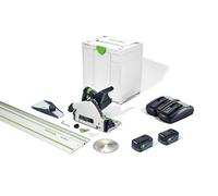 Scie plongeante sans fil TSC 55 5,0 KEBI-Plus/XL-FS - - avec 2 batteries 18V 5.0Ah - chargeur double - systainer - 577391