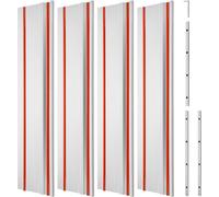 Scie plongeante Scie circulaire Rail de guidage 700x180mm avec 3 raccords - Lot de 4 pour le travail du bois